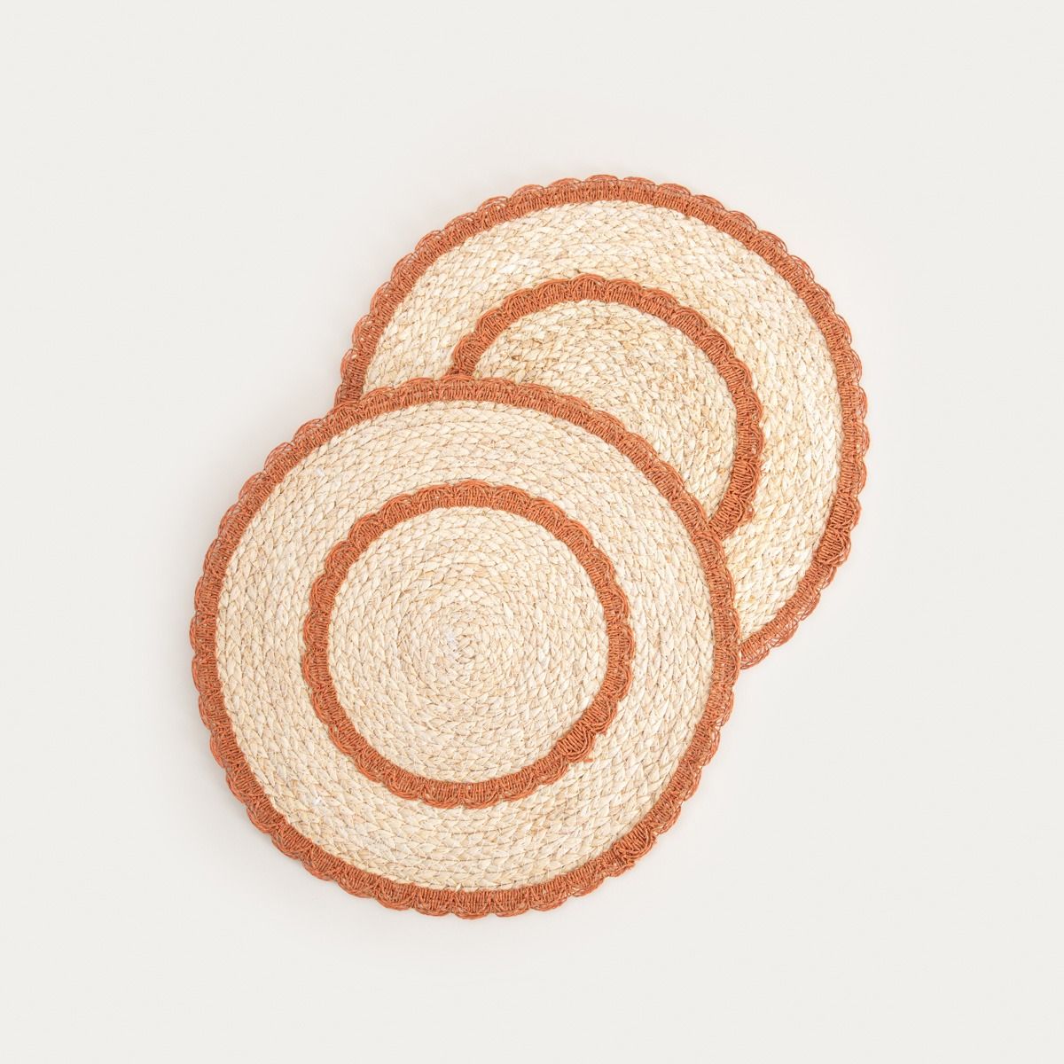 Maty stołowe MAIZO z karmelowym wzorem, zestaw 2 szt. 38cm