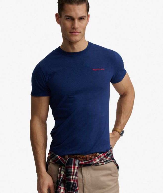 Essential Company Logo Embroidered T-shirt