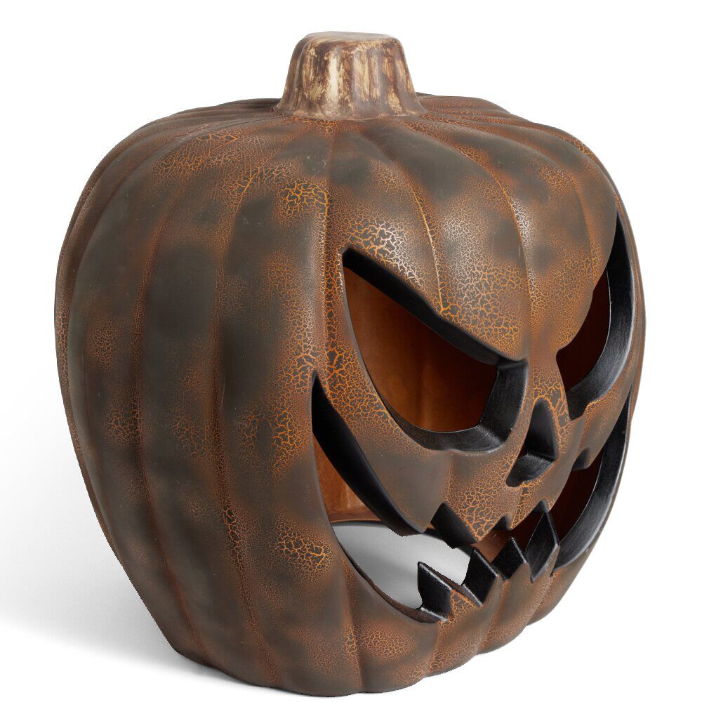 Citrouille Halloween décoration XL 39,5x47xH50cm