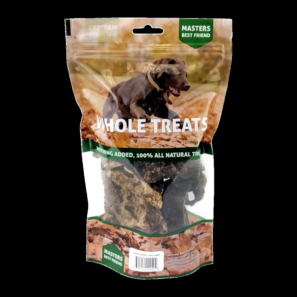 Masters Best Friend Beef Lung Dog Treat, 114-g