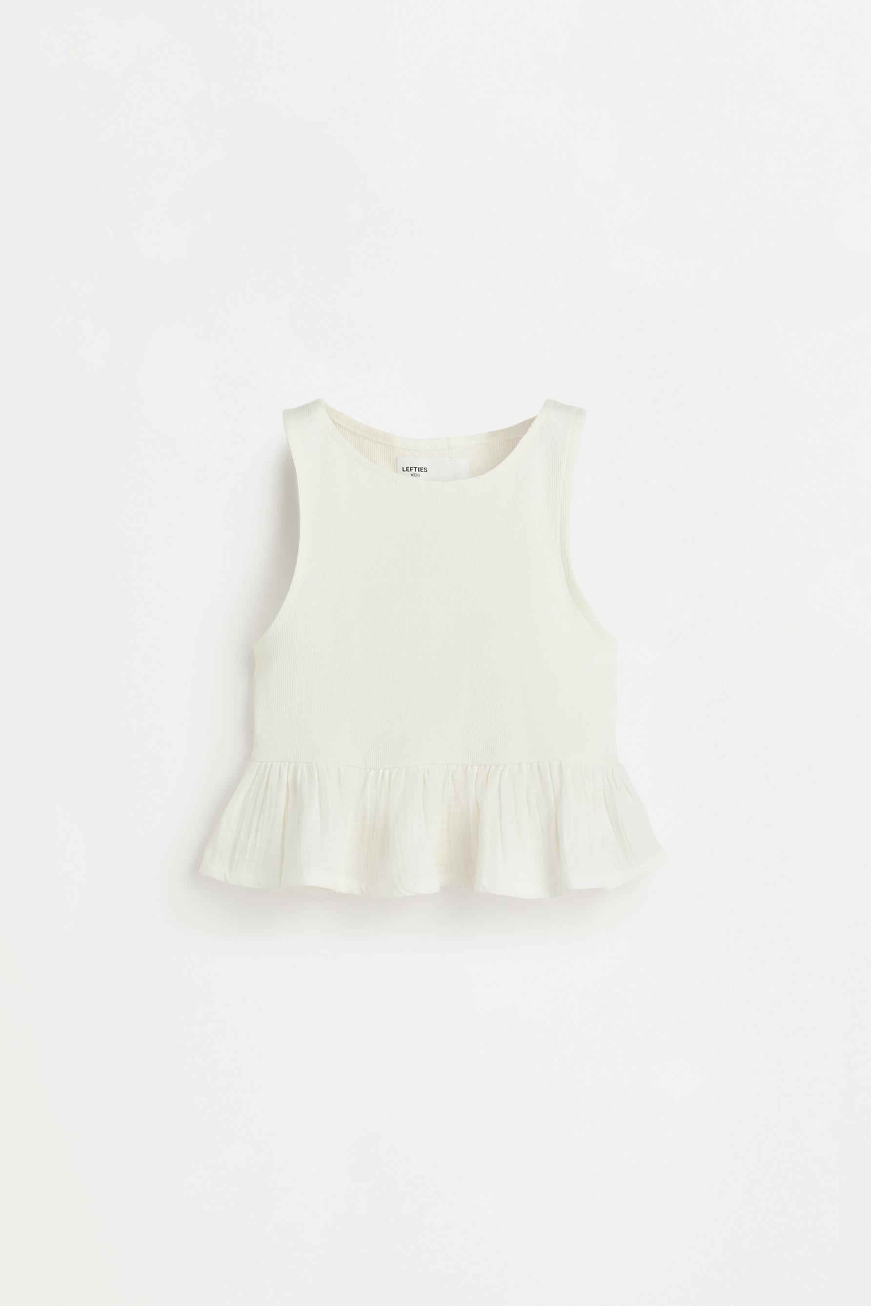 Camiseta tirantes combinada