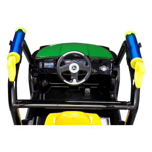 John Deere 6V RSX Battery Operated Gator Ride On With Water Bazooka 3y