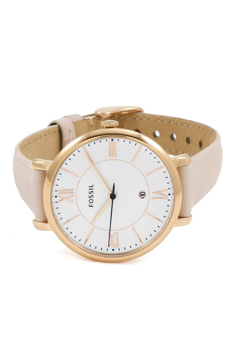 Fossil Jacqueline Stainless Steel Fashion Analogue Quartz Watch - Es3988