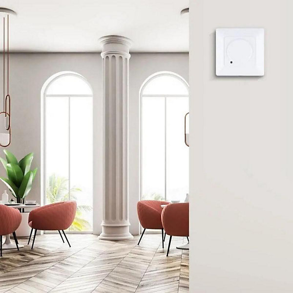 Détecteur de Mouvement Micro Ondes Encastrable Blanc - SILAMP