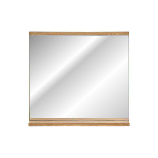 Miroir salle de bain rectangulaire 57x60 cm avec rebord rangement