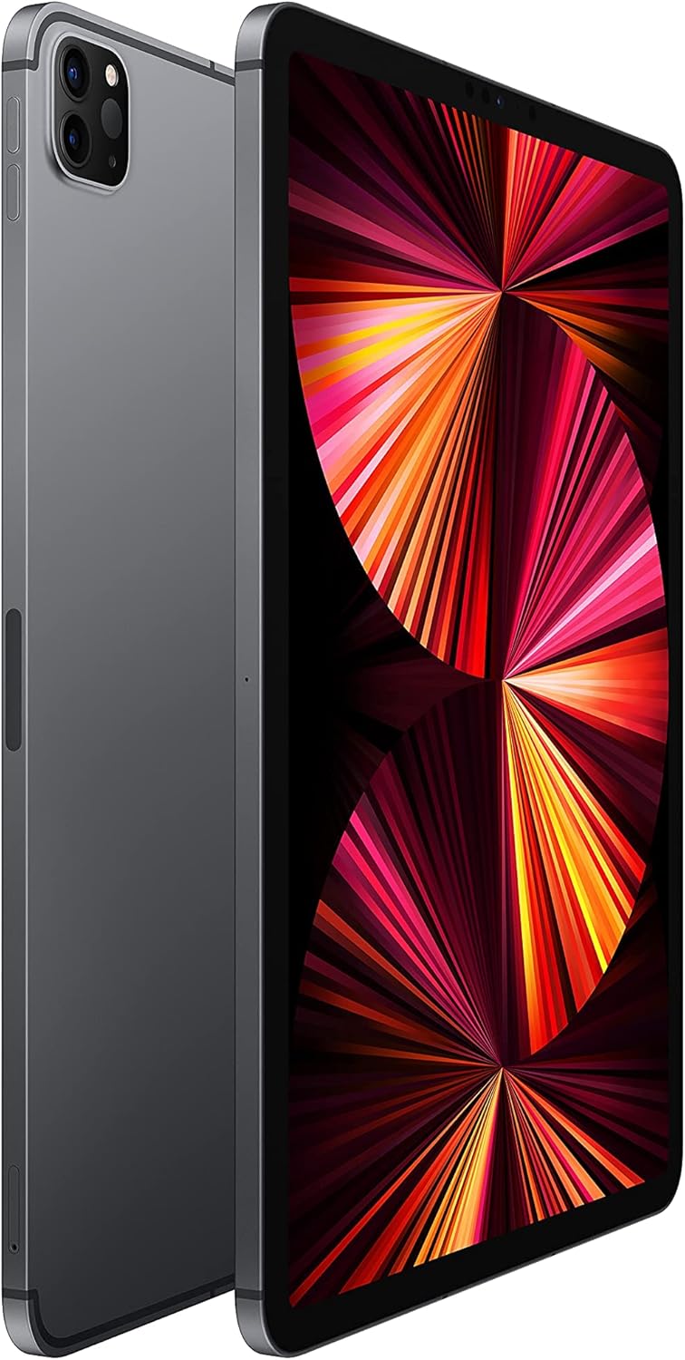 Apple iPad Pro 11-inch (3nd Gen.) - 128GB - WiFi - Space Gray (Renewed Premium)