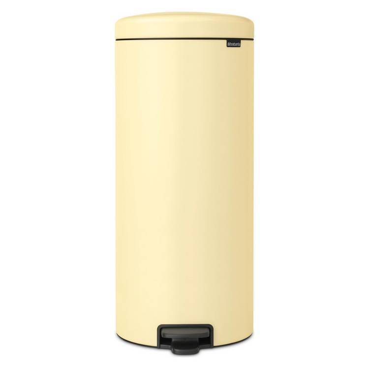 Brabantia 30 Litre New Icon Pedal Bin - Mellow Yellow