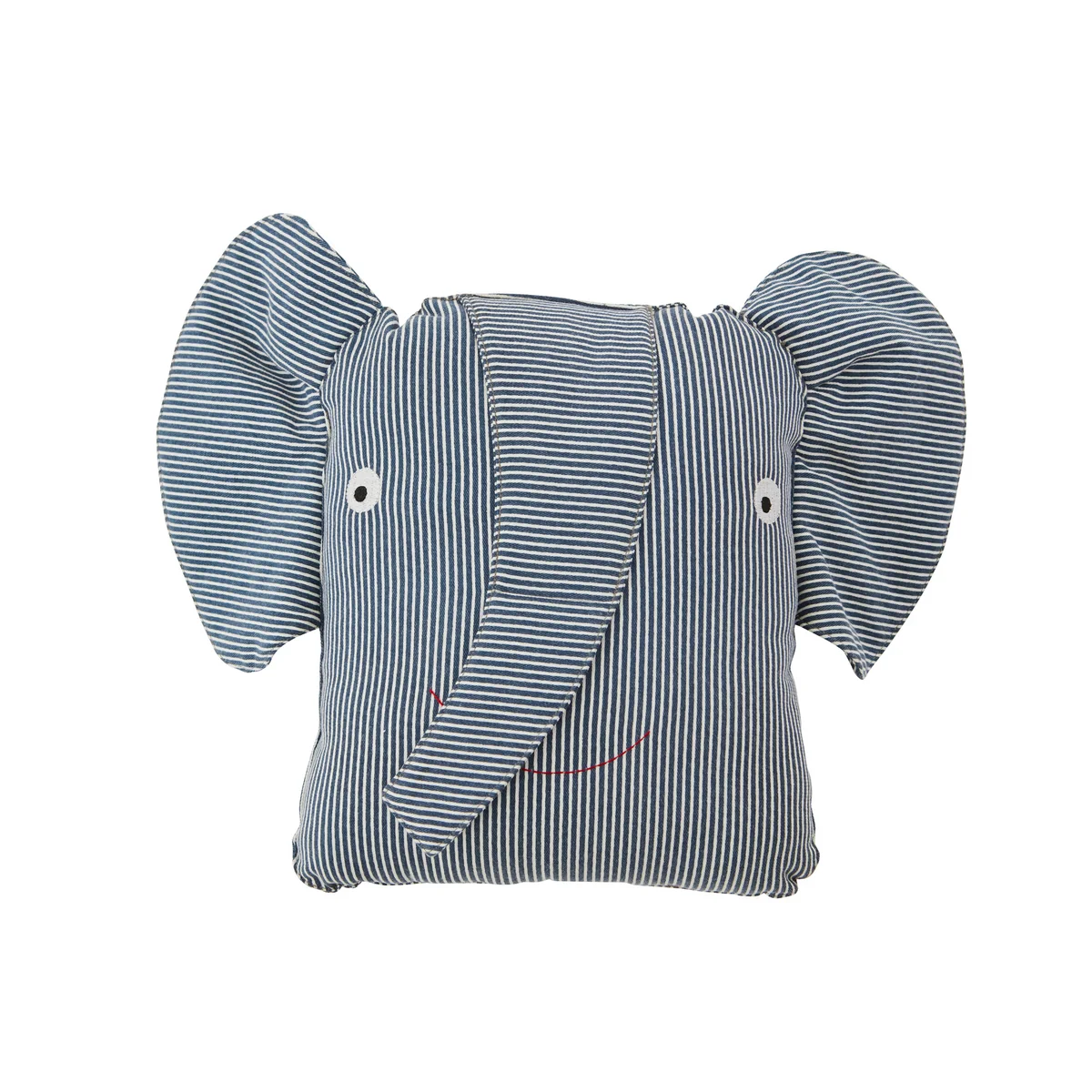 OYOY - Denim Kinderkissen, Erik Elefant