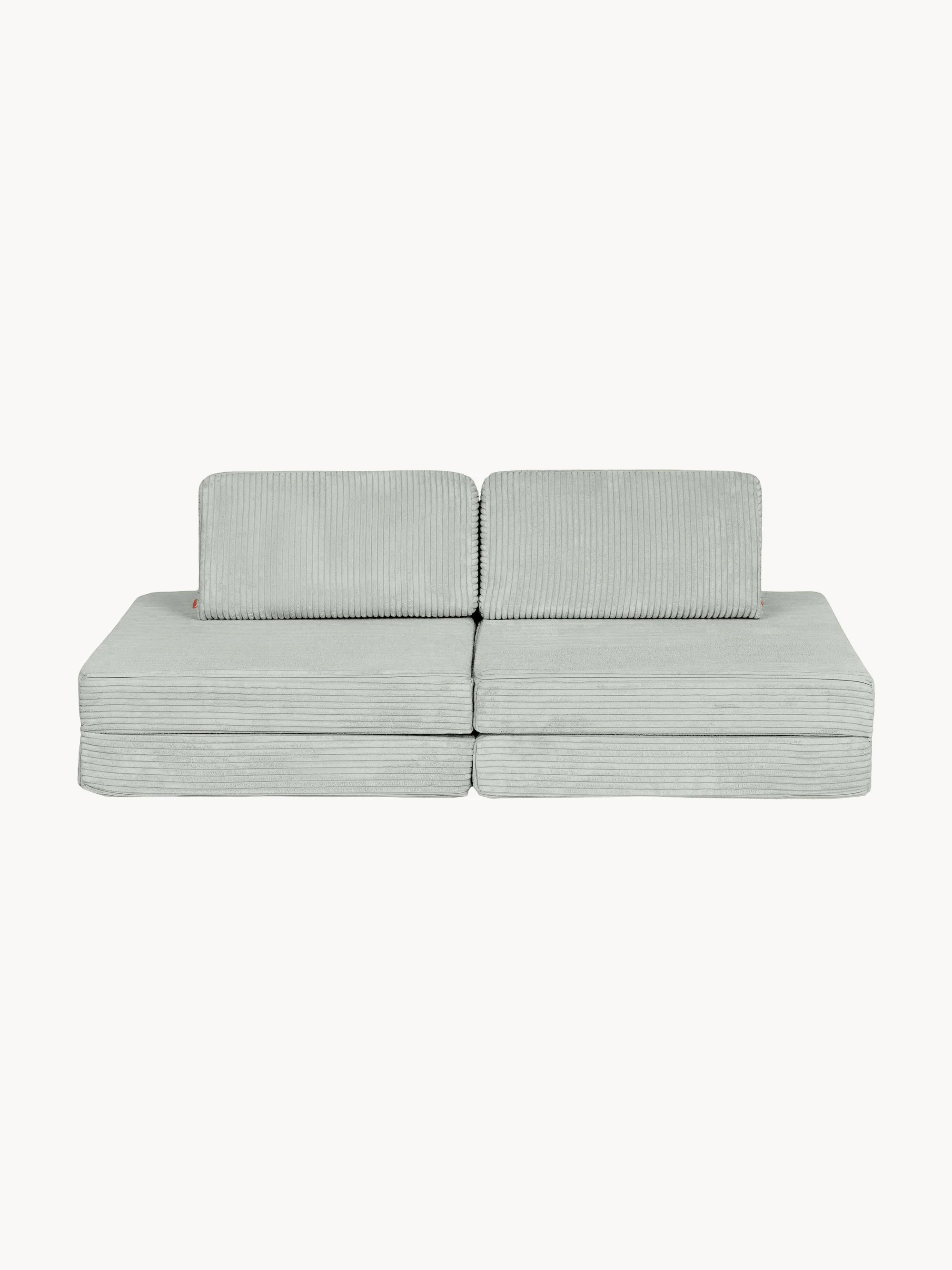 Modulares Spielsofa Mila aus Cord, handgefertigt