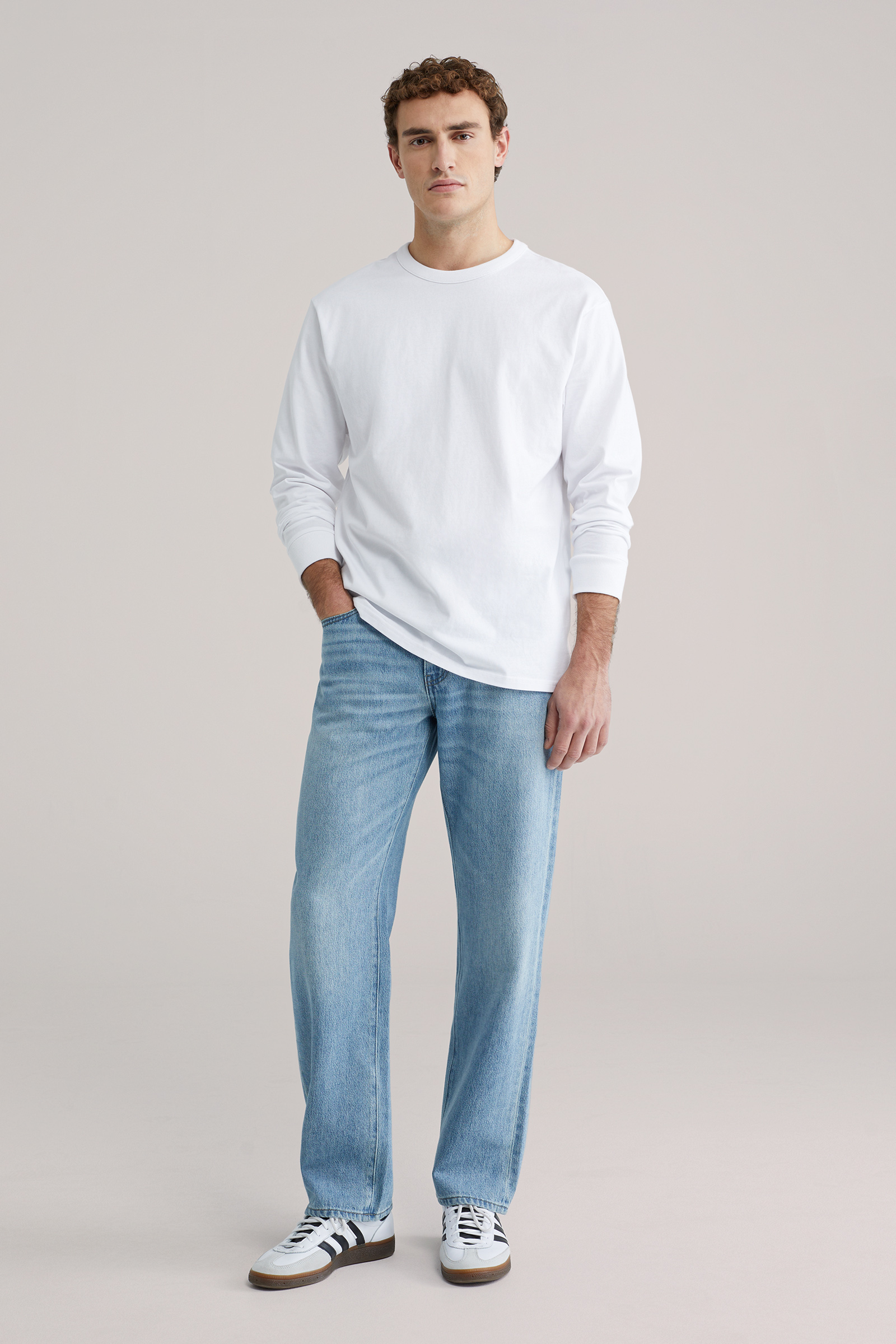 Heren relaxed fit comfort jeans
