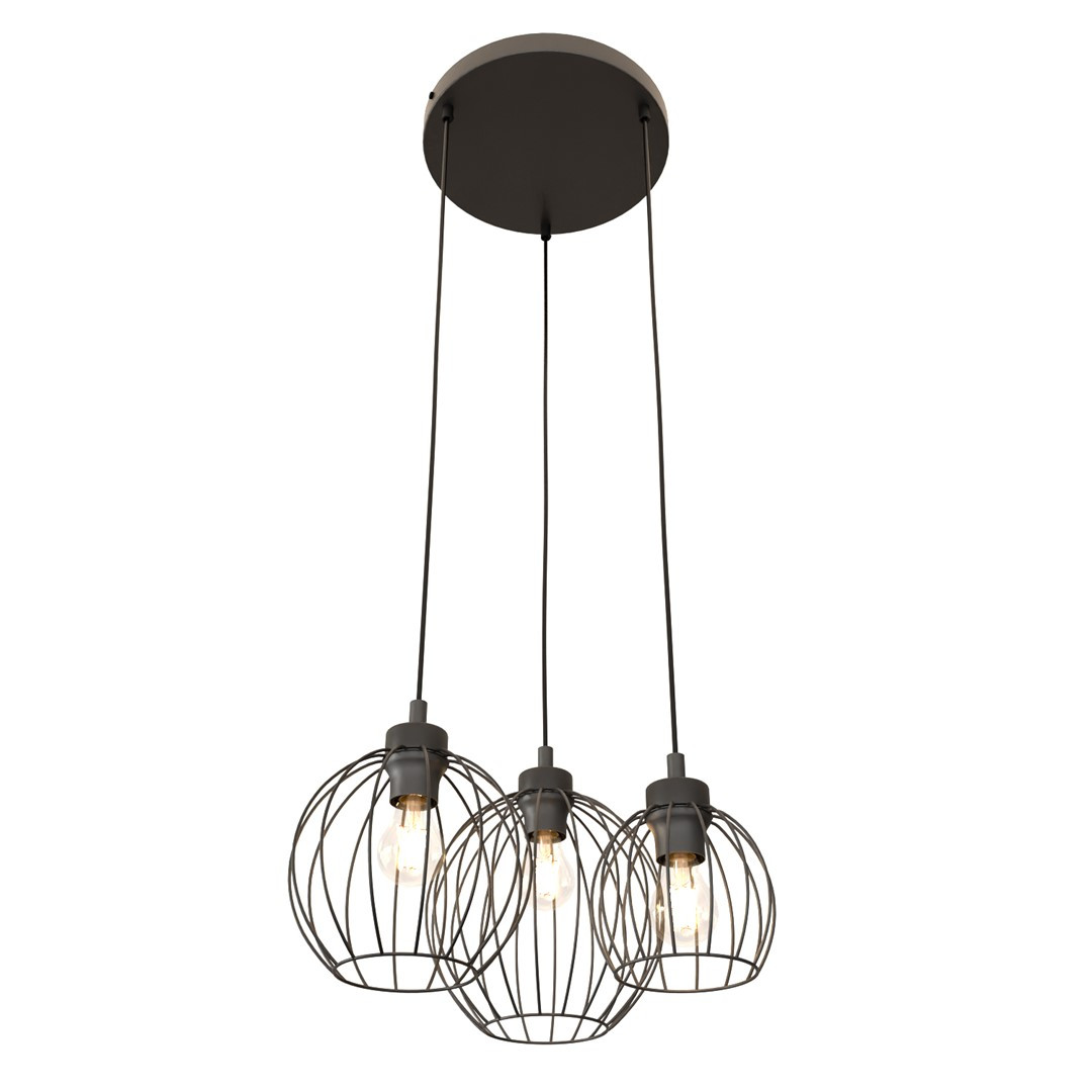 Lampa Wisząca Nando 3Prem Bl