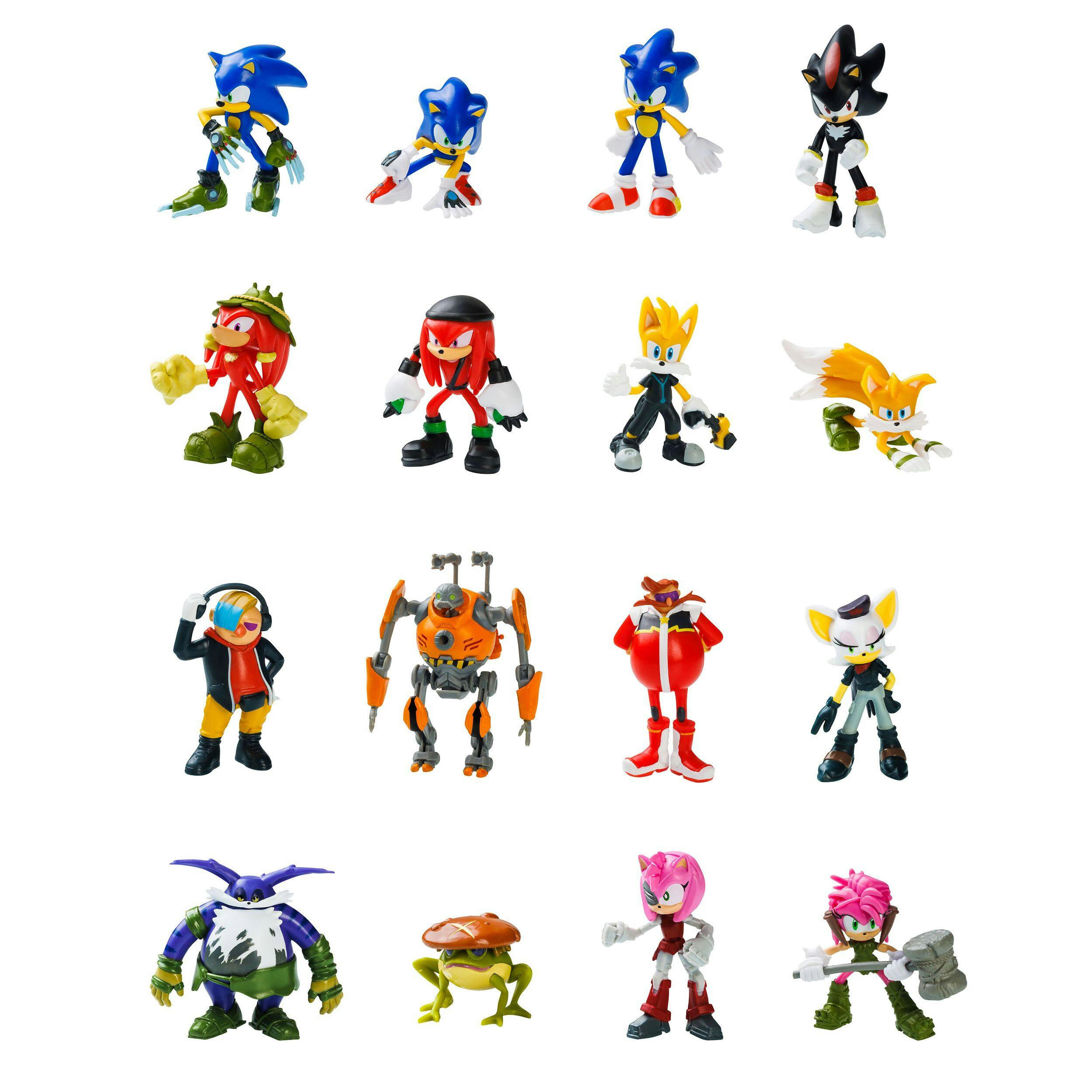 Sonic the Hedgehog Figures Deluxe Box, 8-pk