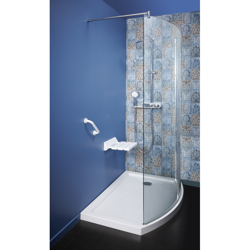 Siège de douche mural repliable Usis ALLIBERT