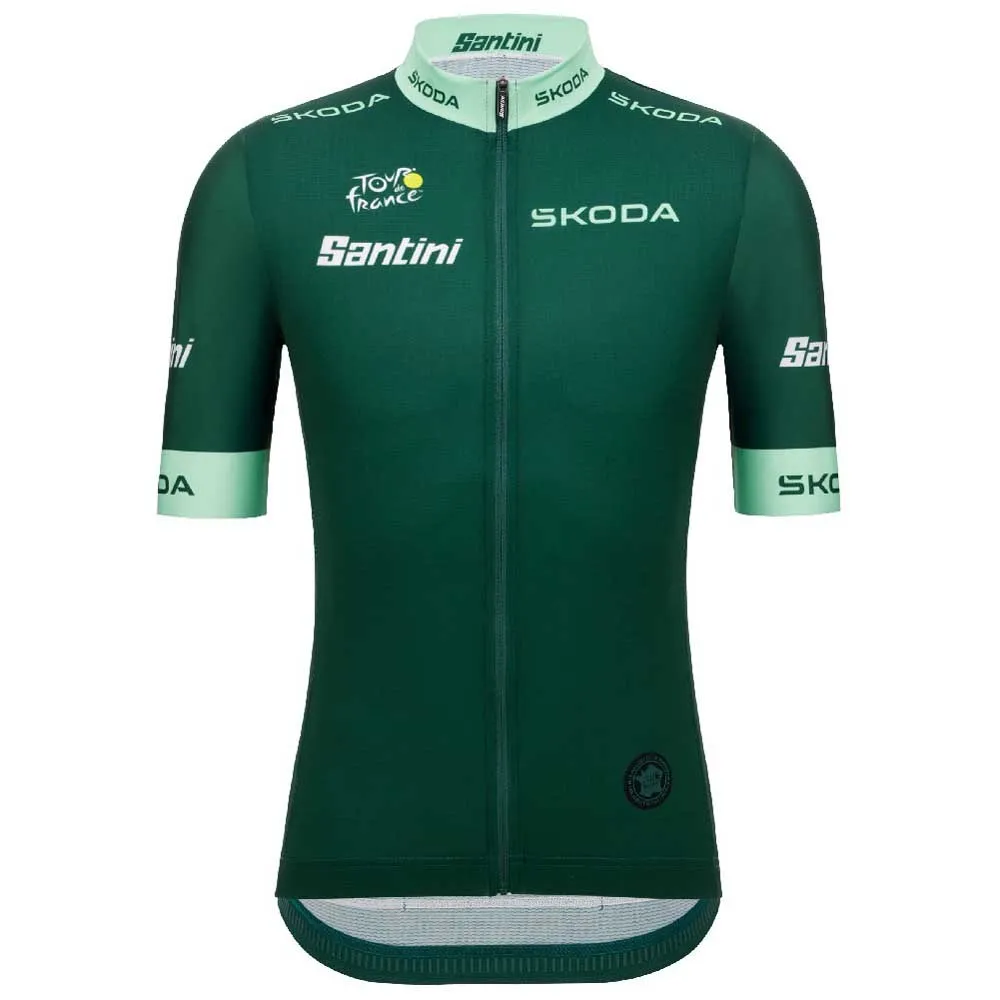 Santini Tour De France Green 2025 short sleeve jersey