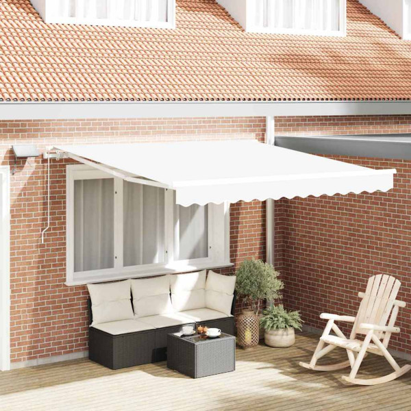 Markiza Tarasowa Balkonowa Ogrodowa Zwijana Zadaszenie LED 300 x 250 cm