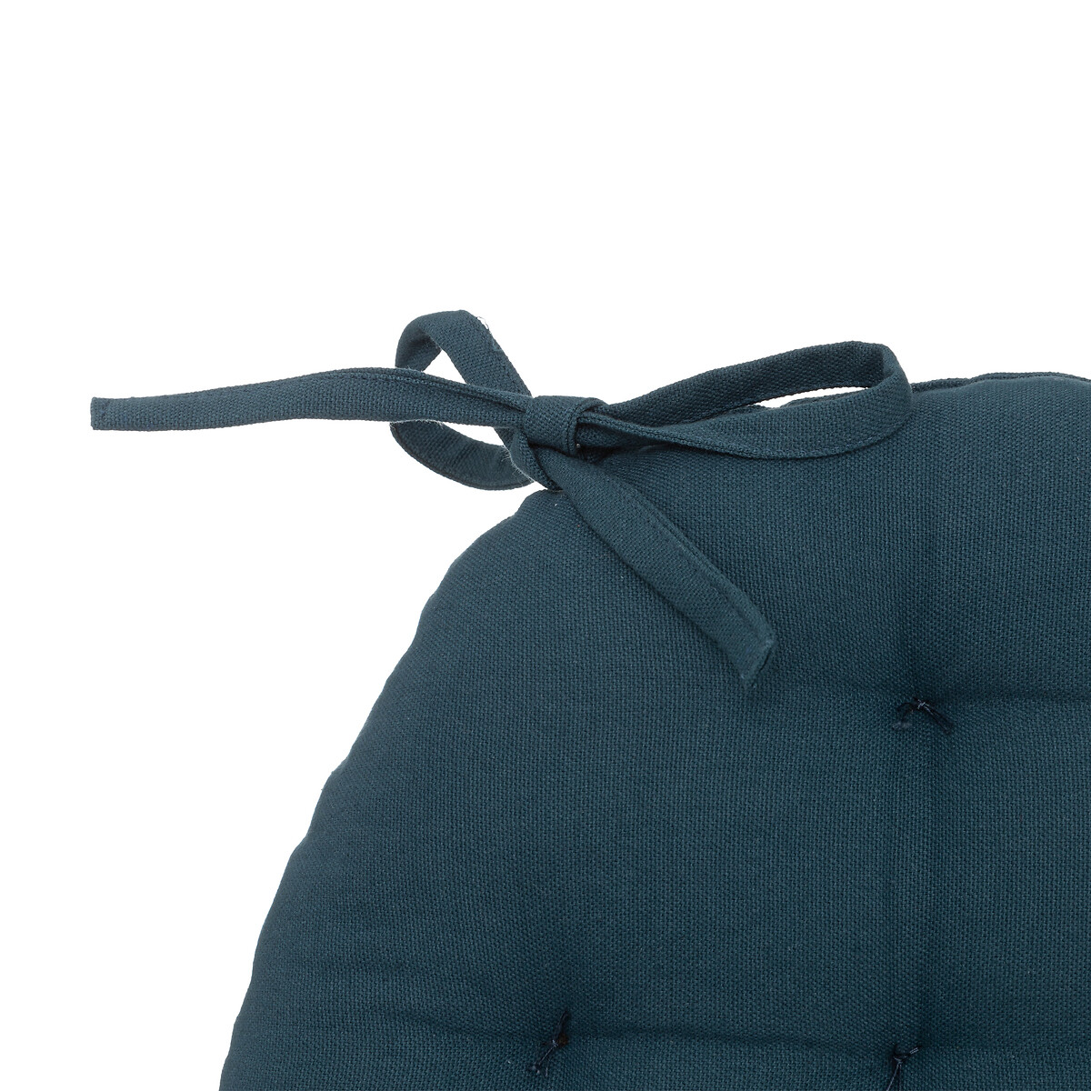 Chair cushion "Anjali" Cotton, cinnamon brown, d.38 cm