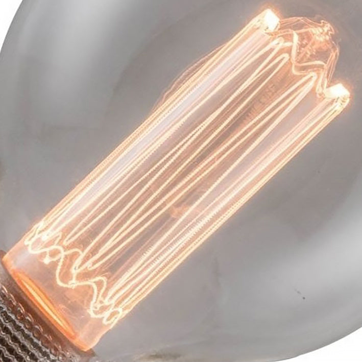 Freelight E27 5Watt Led Smoke 75mm incl. 3 Stappen Dimmer