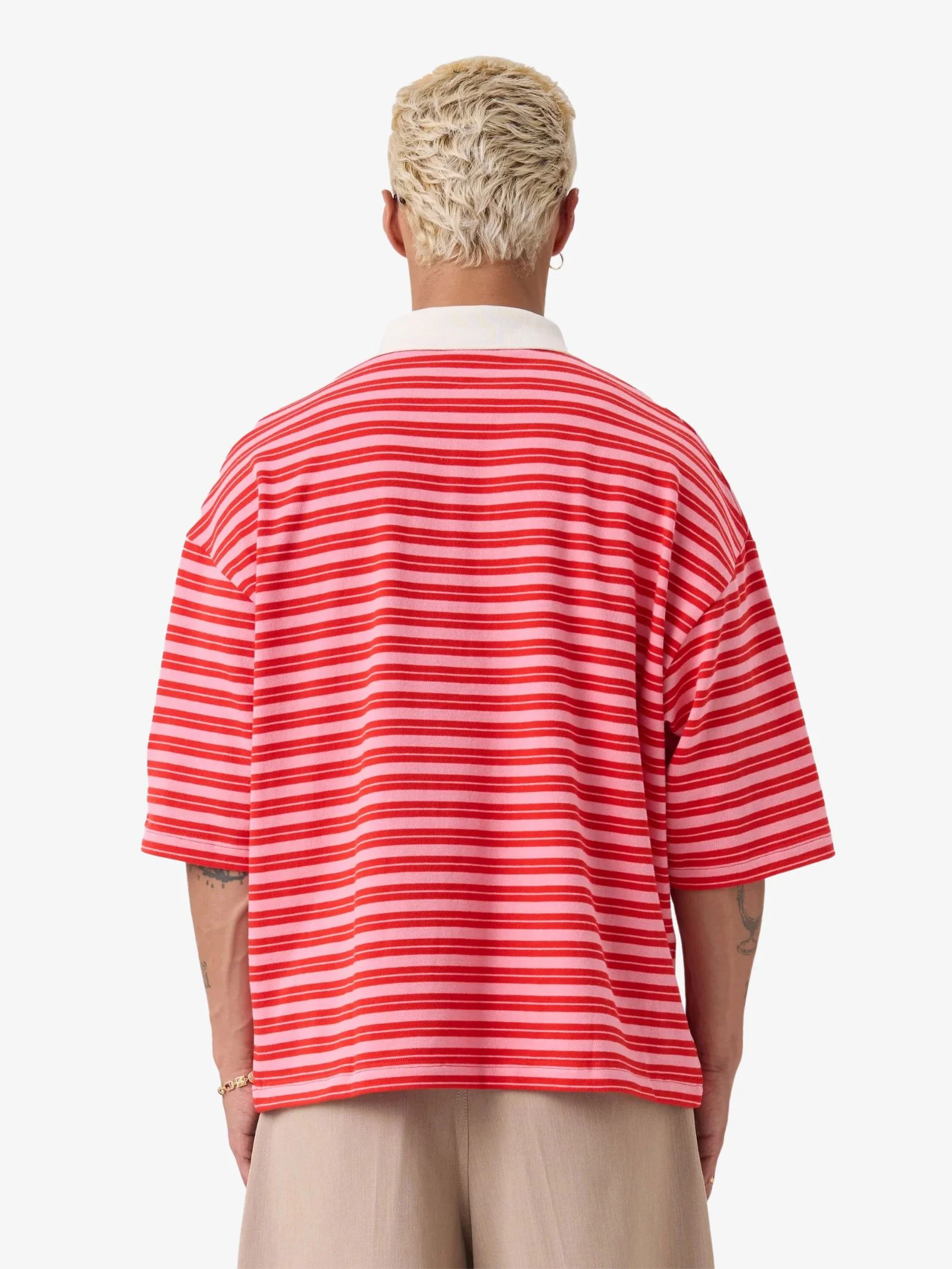 Box Crop Polo Shirt
