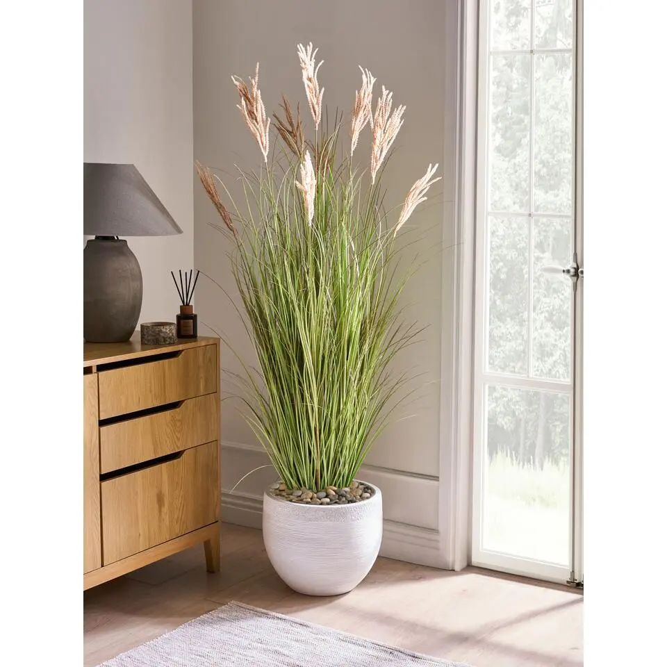 CLAW FLOWER - Kunstplant - Groen/Bruin - 150 cm - Synthetisch