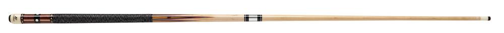 EastPoint Classic Maple Wood 2-Piece Billiard/Pool Cue w/ Screw-On Leather Tip, 58-in