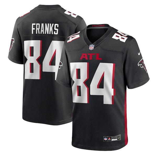 Feleipe Franks Atlanta Falcons Nike Team Game Jersey -  Black