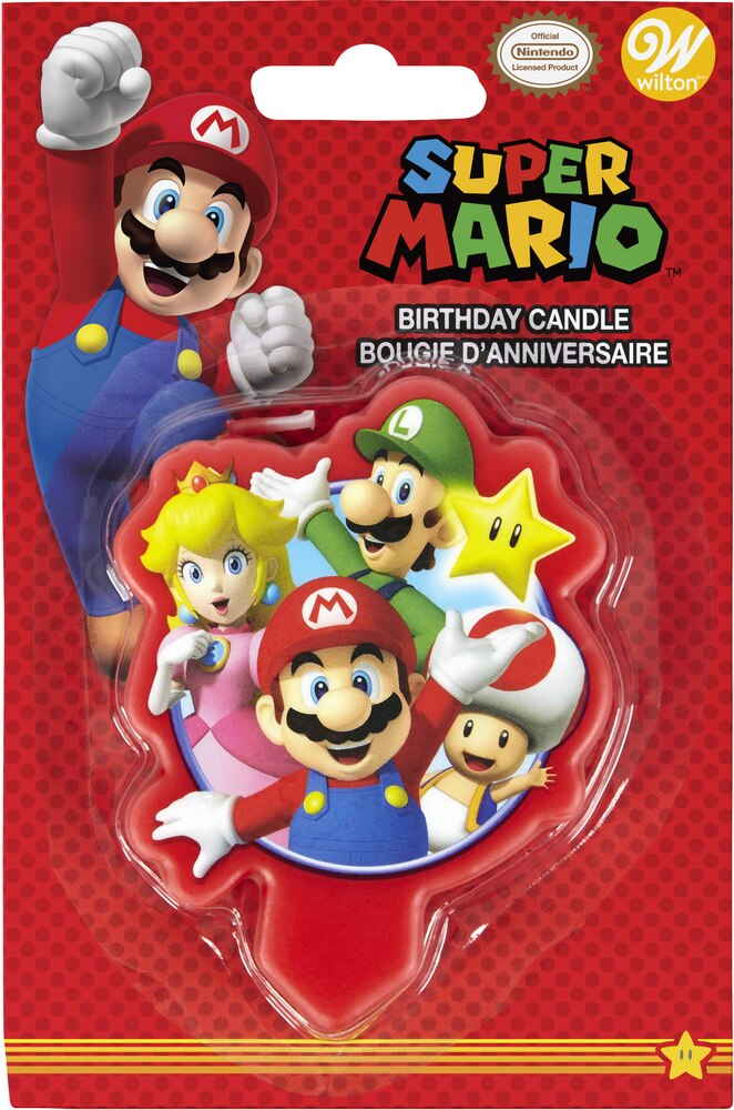 Super Mario Brothers Birthday Candle