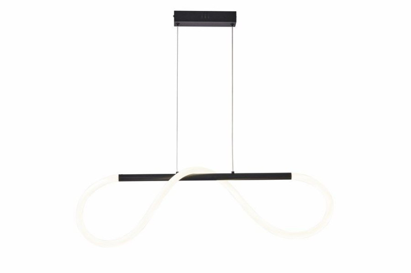 Lampa wisząca Savanah czarna LED 1x16W Neutralna biel 1280lm Reality