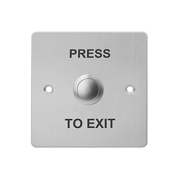 Bouton poussoir acier inoxydable sb10
