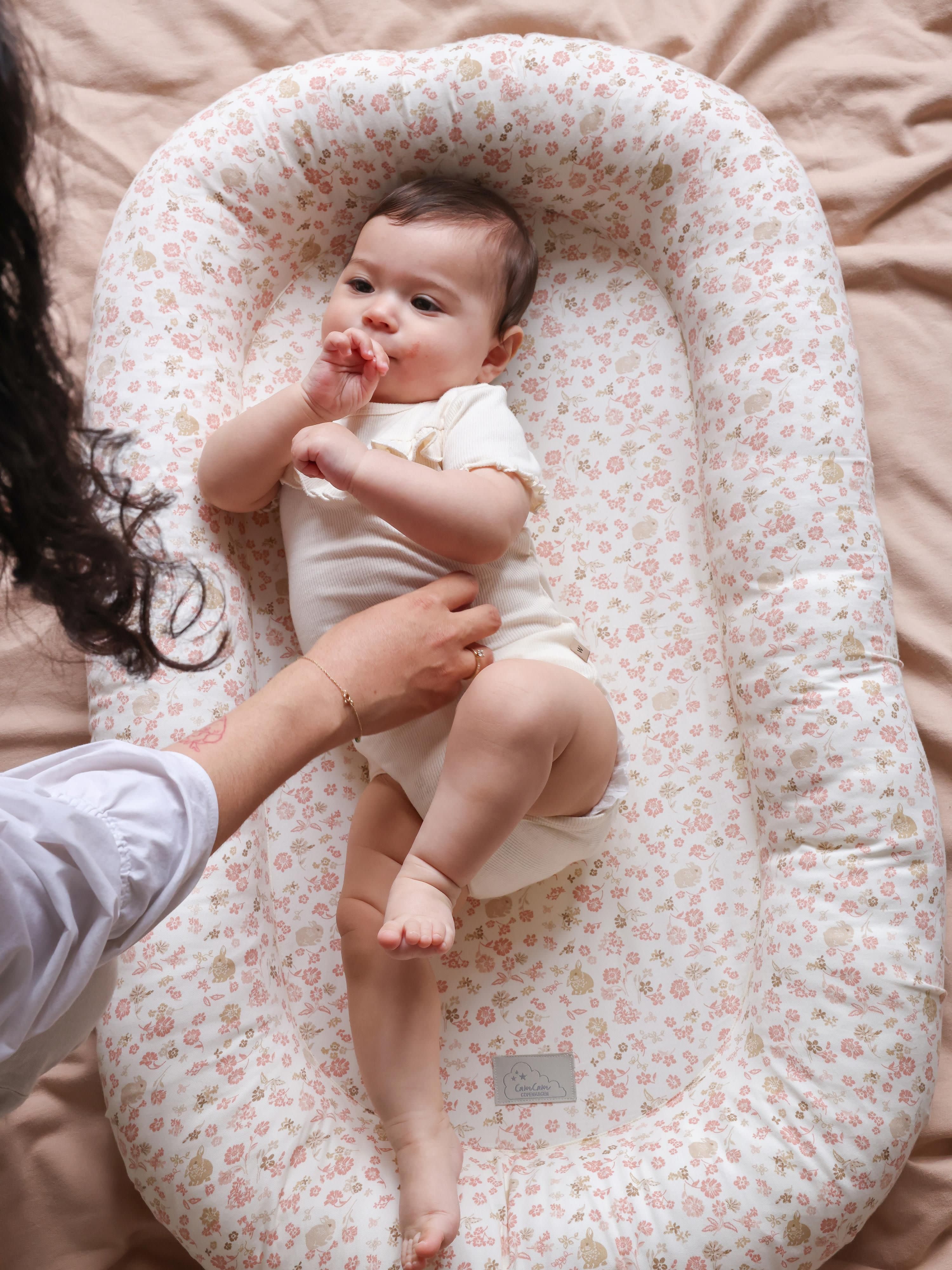 Babynest Augusta aus Bio-Baumwolle