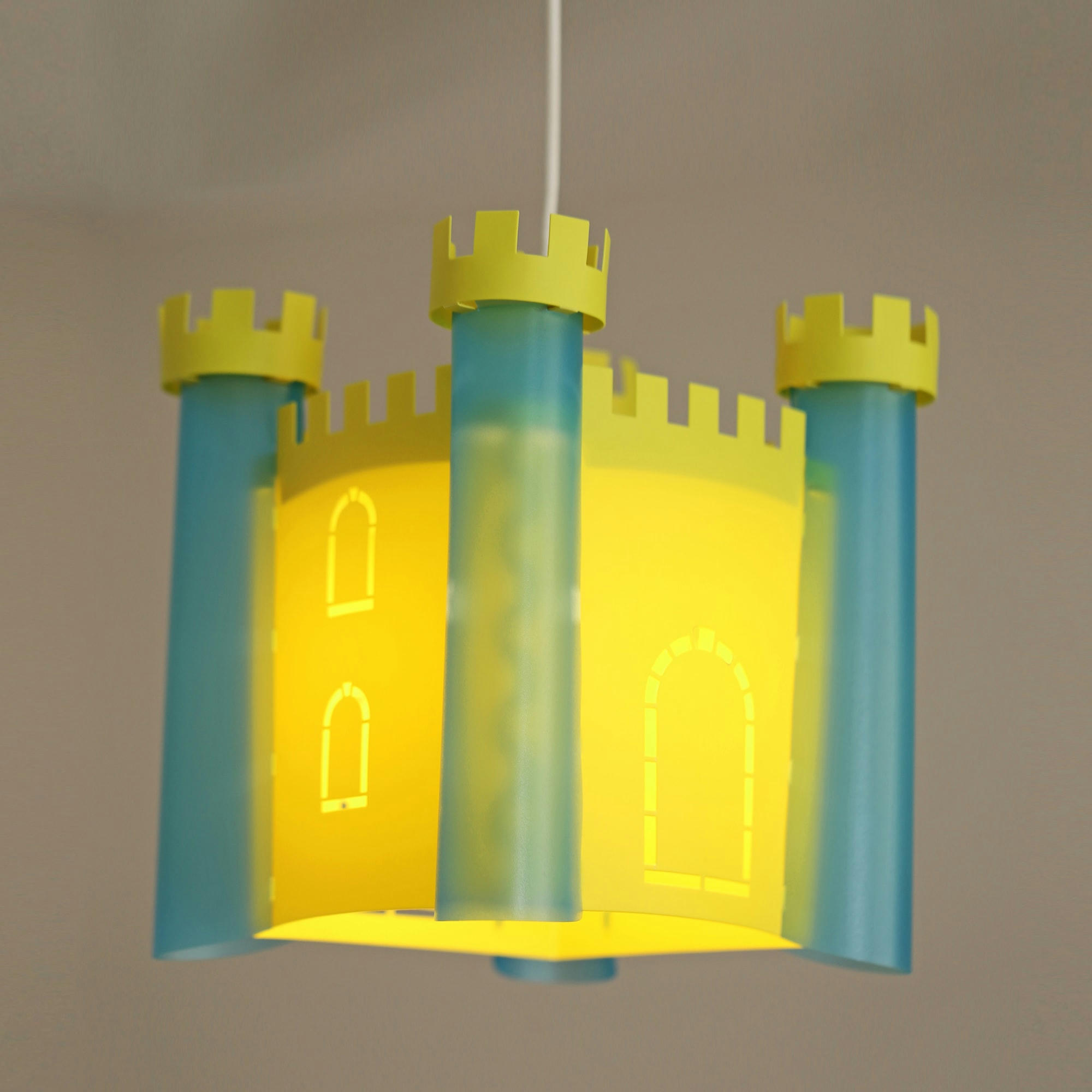 - Suspension enfants Château-fort Vert 30cm