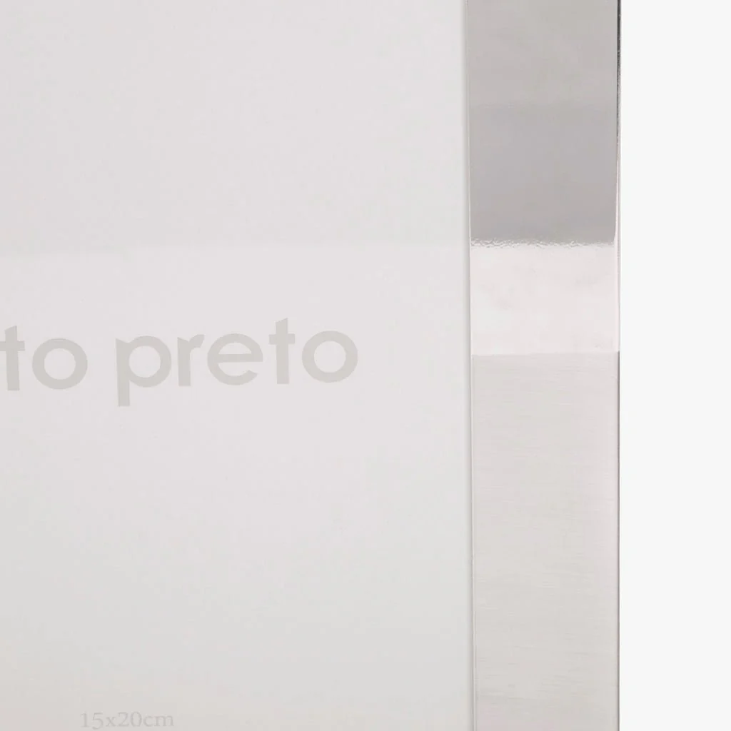 Moldura Tons Prateado 15x20 SHINY & BRUSHED