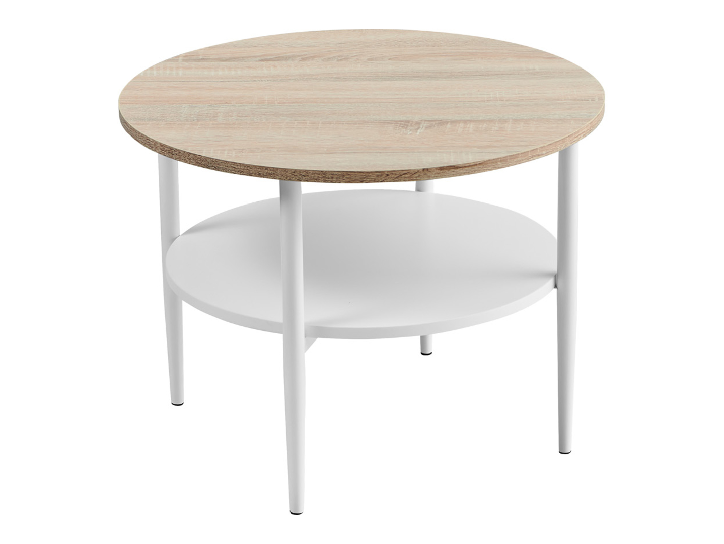 Stolik Revel okrągły60 cm dąb sonoma