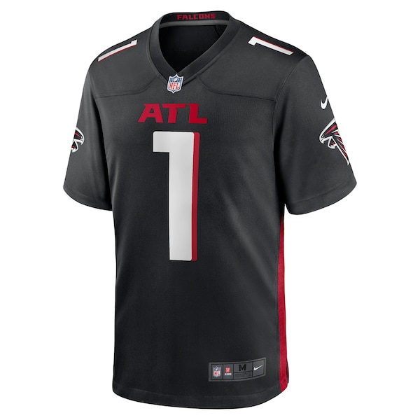 Darnell Mooney Atlanta Falcons Nike Team Game Jersey -  Black