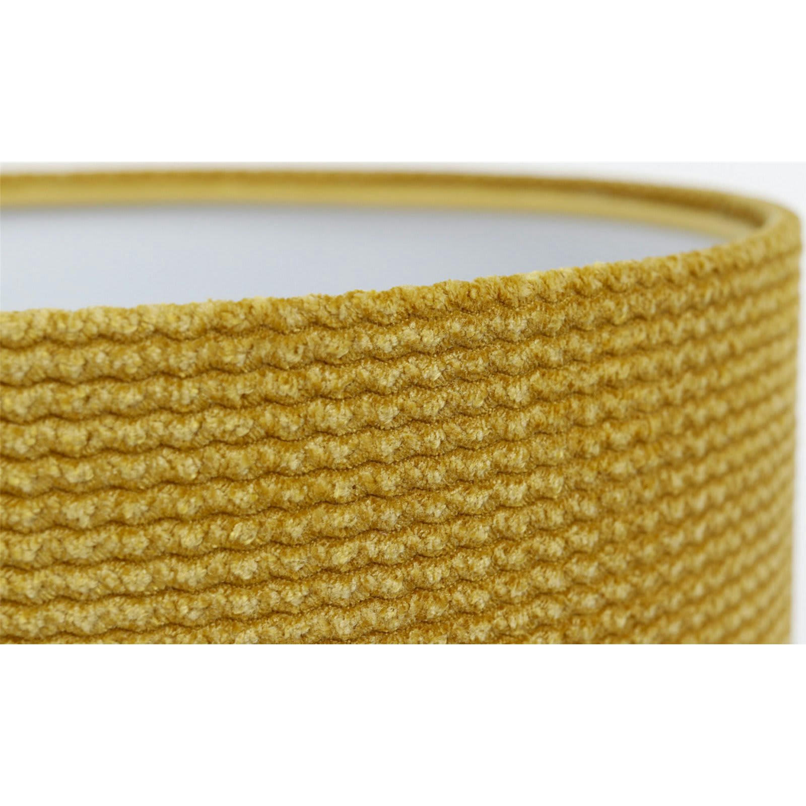 TWIST - Lampe de chevet Tissu Jaune 20x20x29 cm