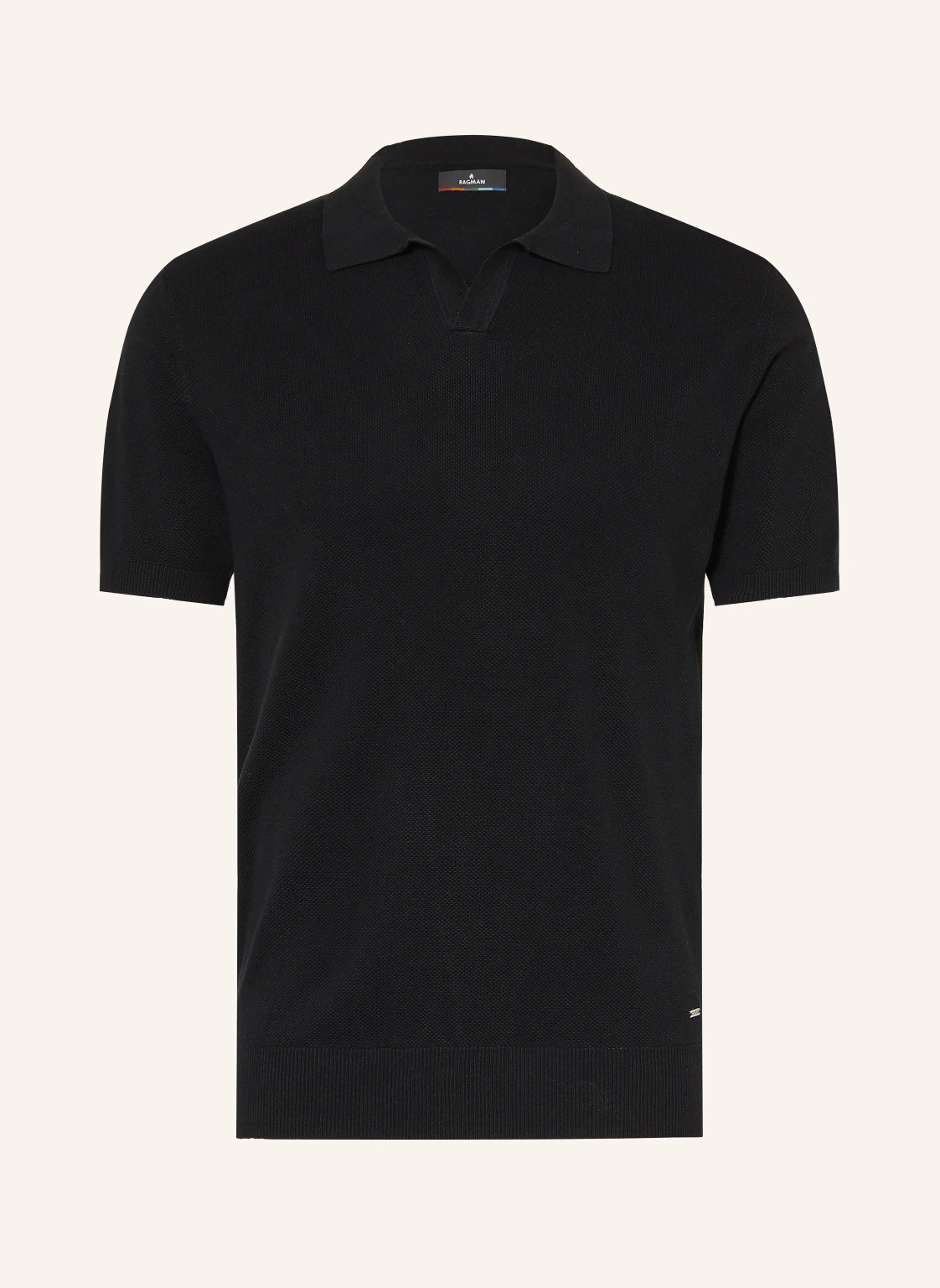 RAGMAN Strick-Poloshirt