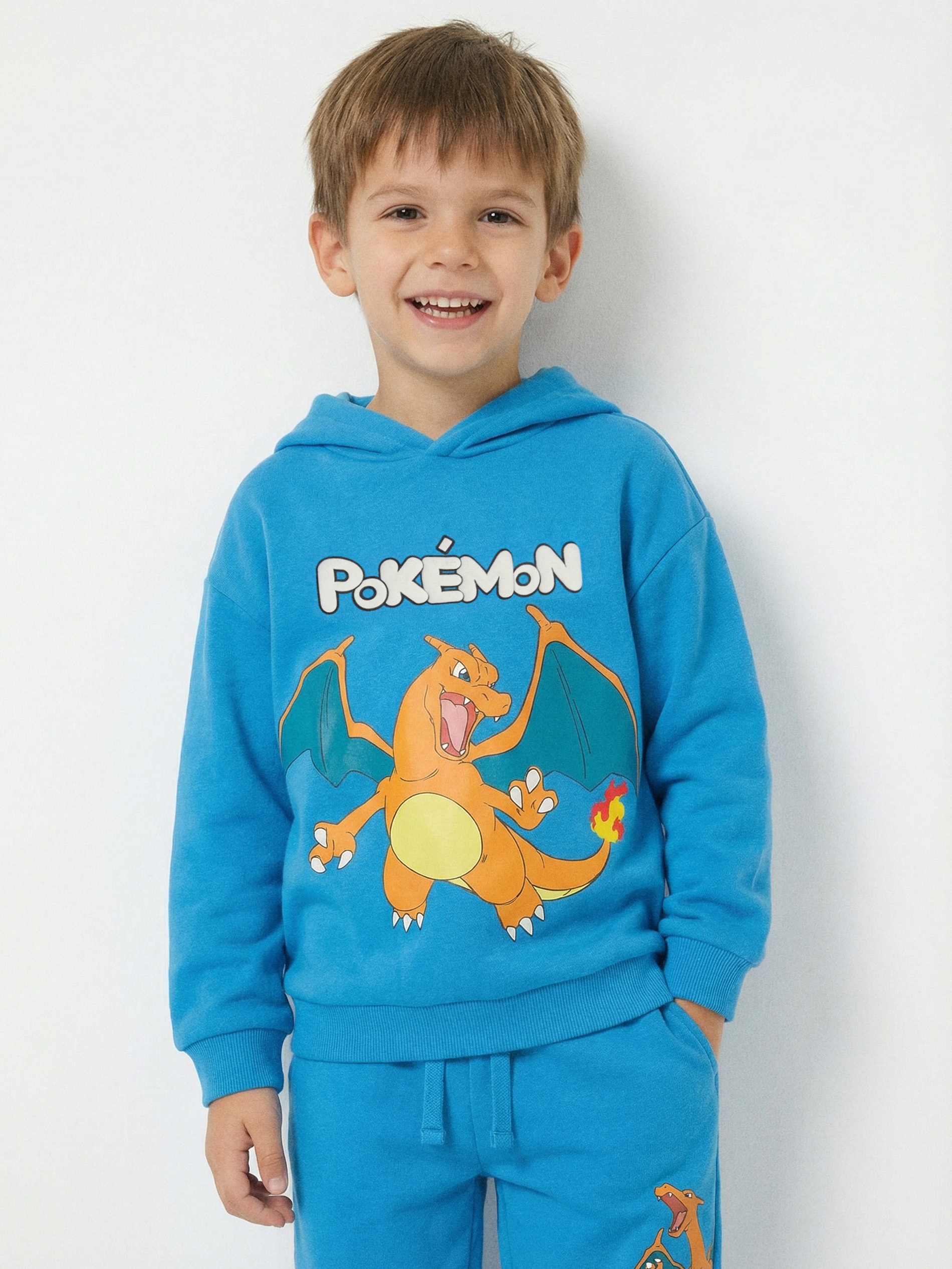 Bluza hoodie z nadrukiem Pokémon
