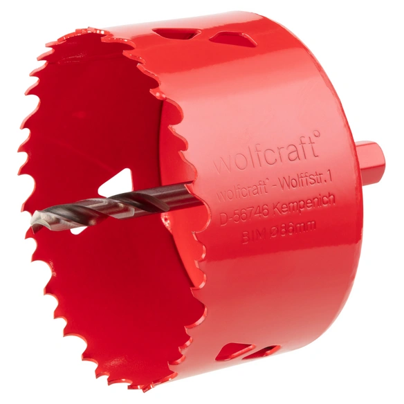 Lochsäge, Ø: 86 mm, Schnellarbeitsstahl/Bimetall
