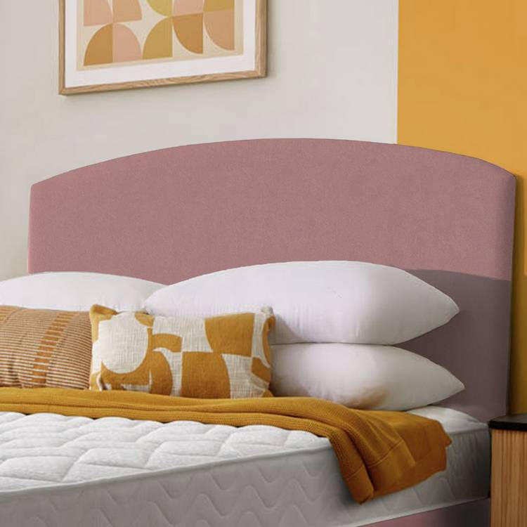 Silentnight Selene Fabric Single Headboard - Pink