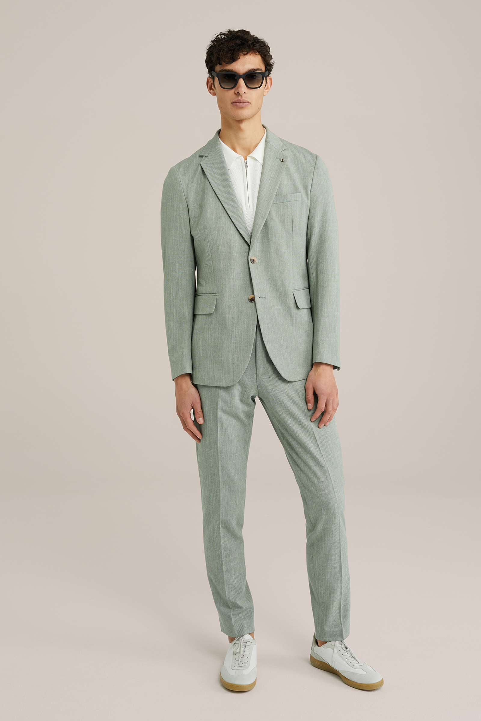 Heren slim fit pantalon