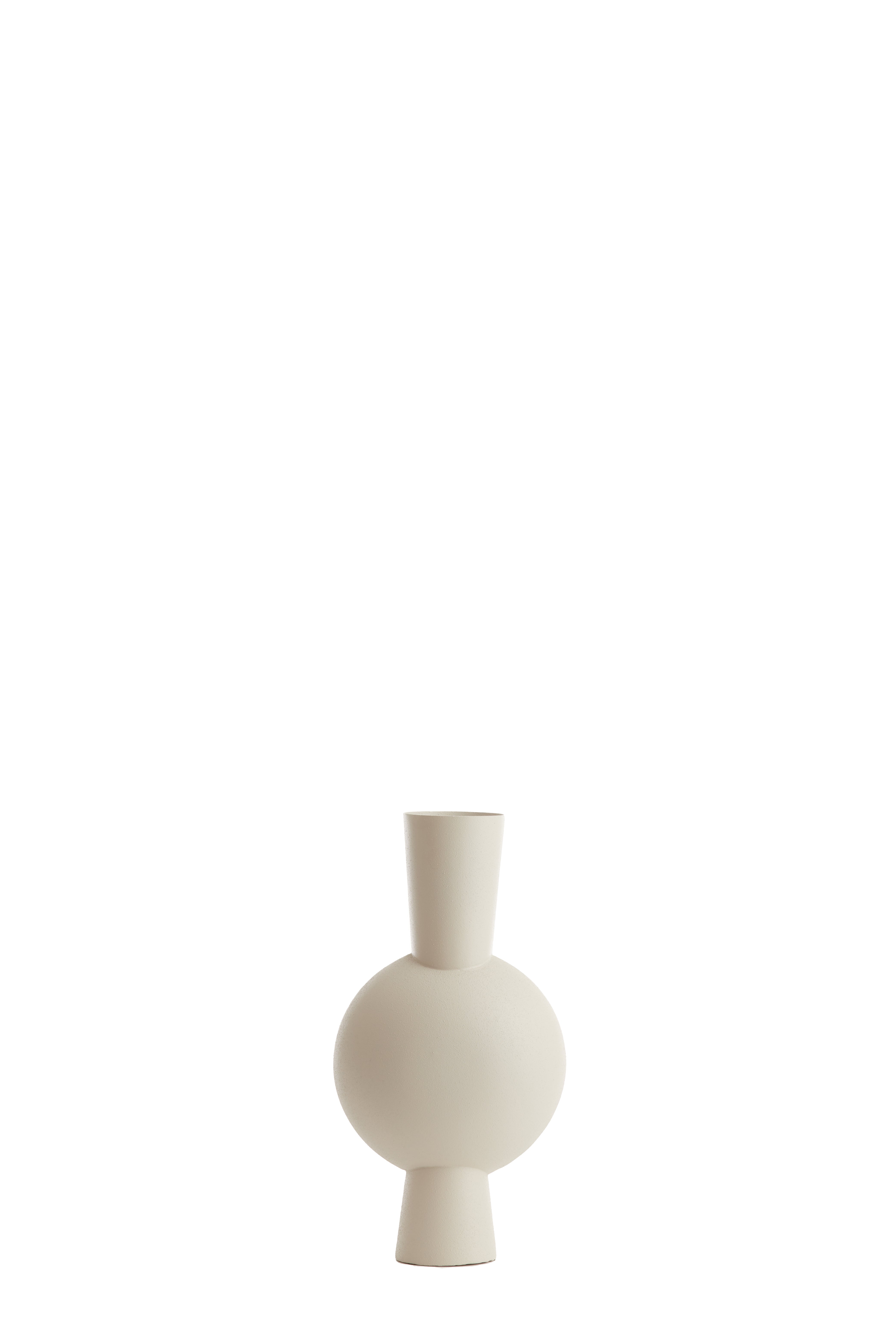 Light & Living vaas KAVANDU - 22x14x40cm - wit