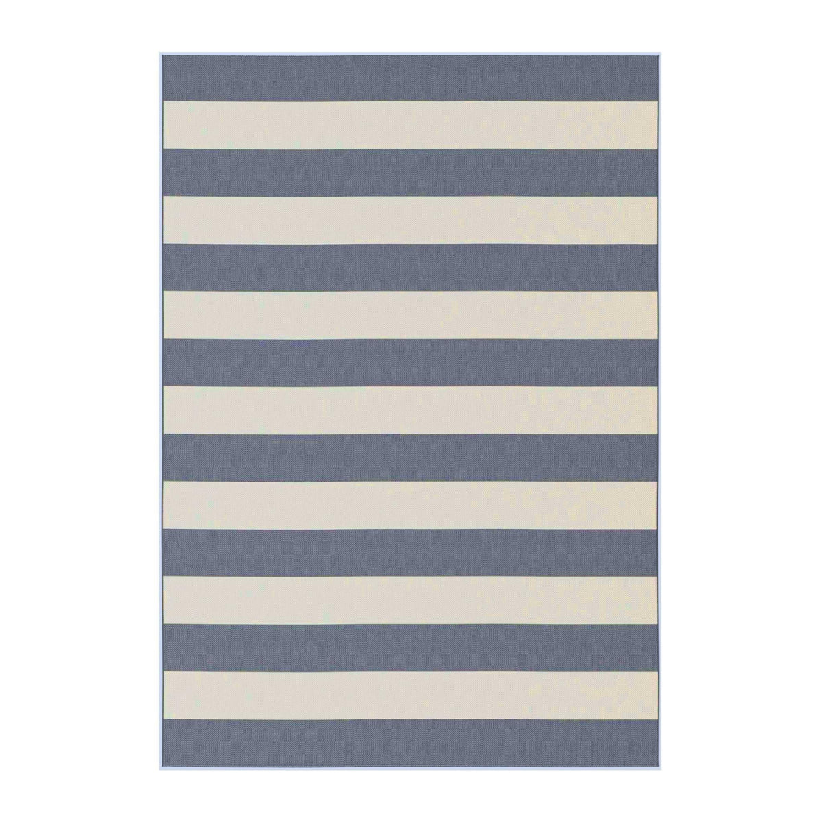 AFK Living vloerkleed Mykonos - voor binnen en buiten - blauw - 140 x 200 cm