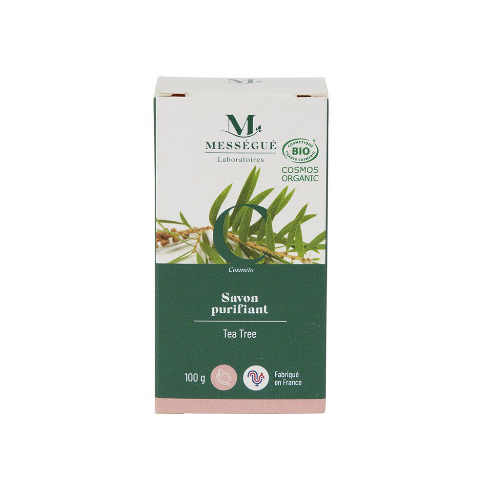 Savon purifiant tea tree bio Mességué 100gr