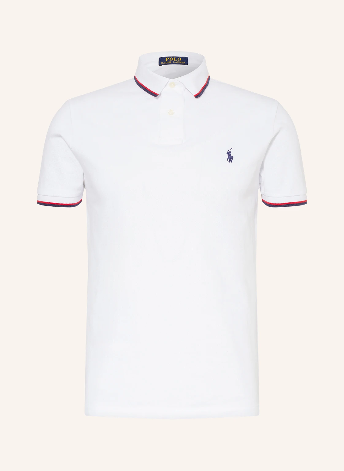 POLO RALPH LAUREN Piqué-Poloshirt Custom Slim Fit