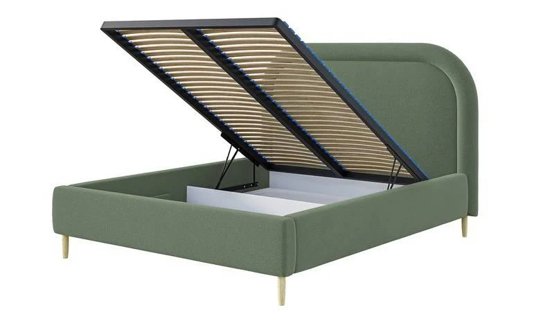 Bedframe Lorena chenille 180 x 200 cm