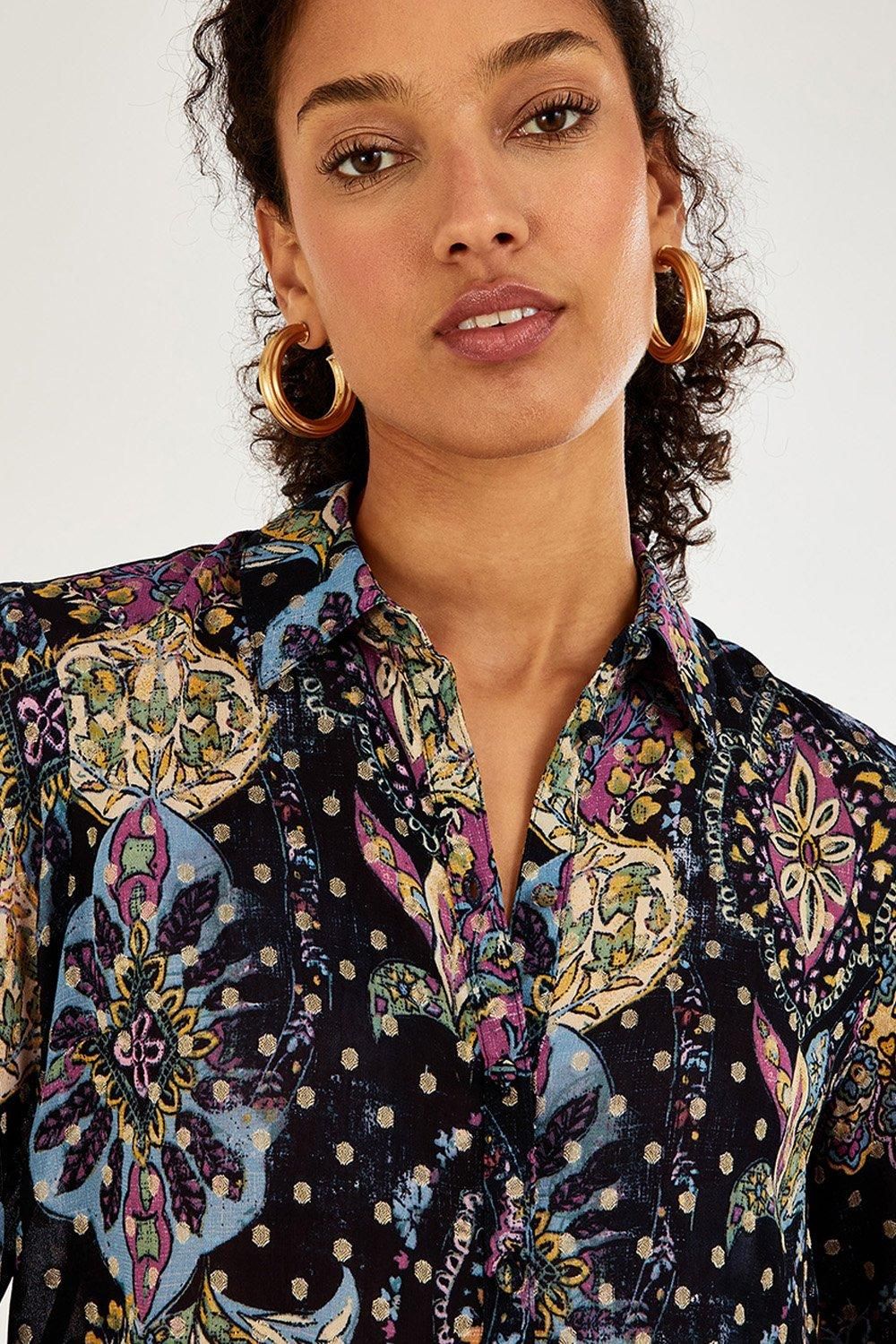 Monsoon Sloan' Print Blouse