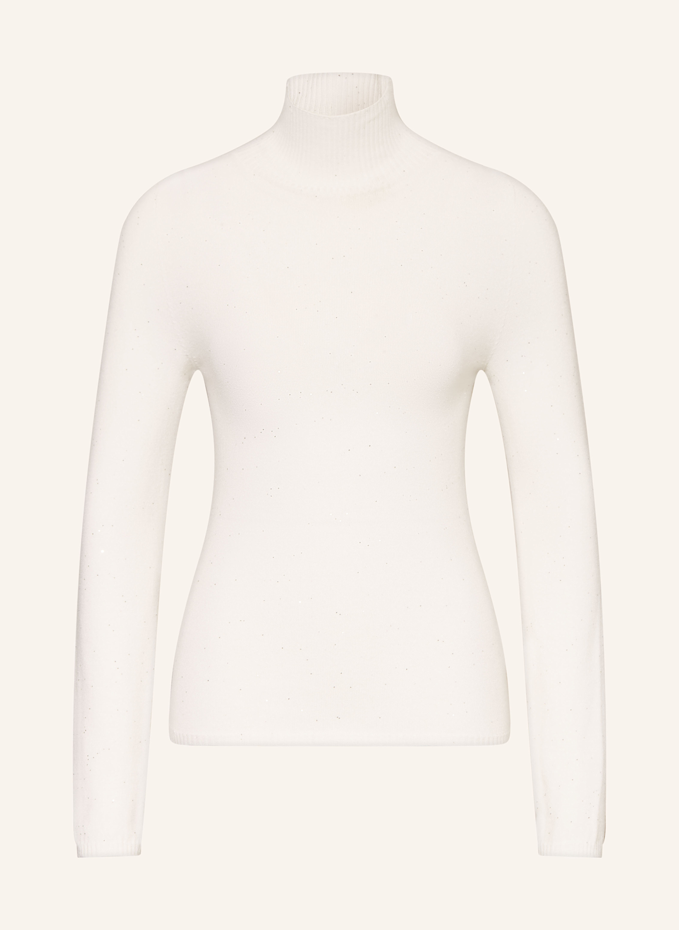 Rich & Royal Rollkragenpullover mit Pailletten