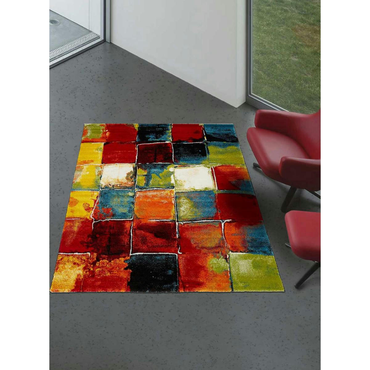 BELO 2 - Tapis salon multicolore 160x230