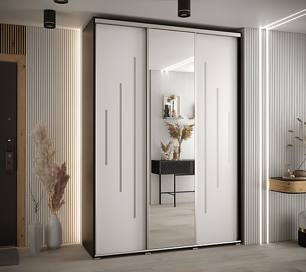 Armoire Davos 13 a portes coulissantes H. 235,2 x L. 180 x P. 60 3 portes