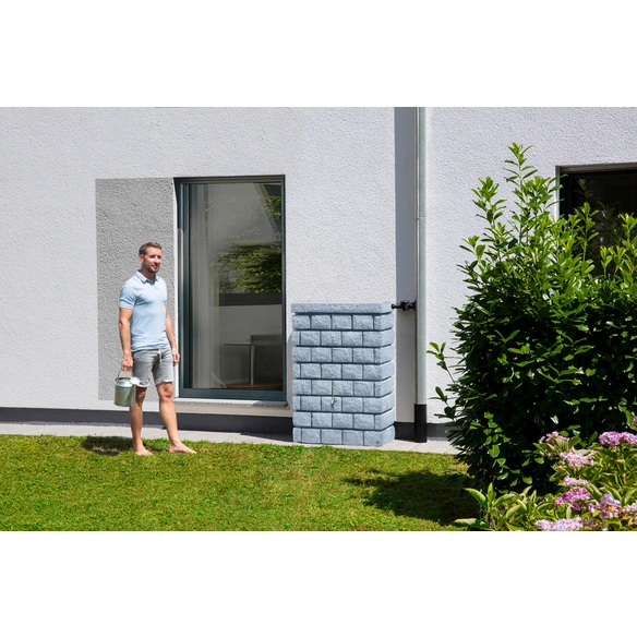 Regenspeicher »Rocky Junior«, 300 L, light granite