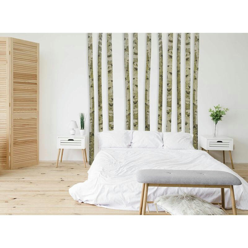 - Troncs de bouleau décoratifs (lot de 3)